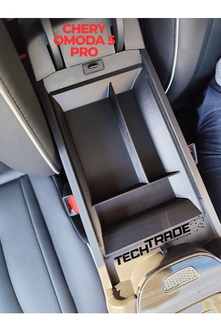 Chery Omoda 5 Pro Kolçak Organizer-3 Bölmeli Siyah Omoda 5'e Uyumlu Değildir.