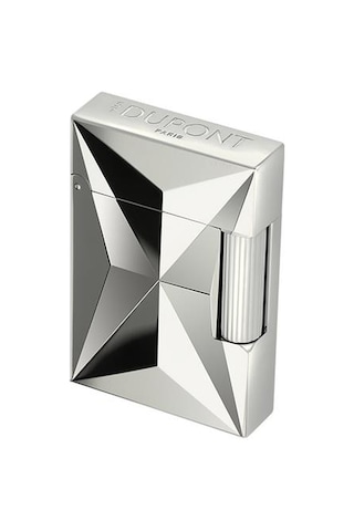 S.t. Dupont Ligne 2 Chrome Fire X Luxury Gümüş Puro Çakmağı 18610
