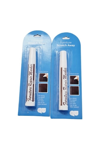 Rötuş Kalemi Akcaağaç Renk Ahşap Rötuş Kalemi / 2 Adet