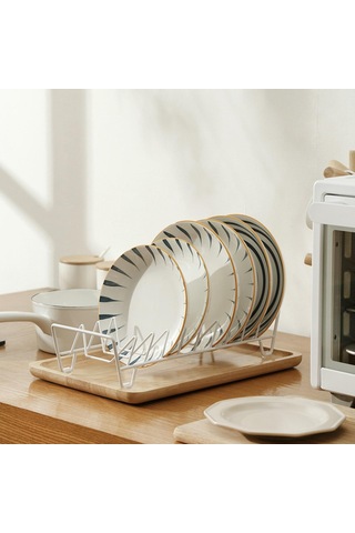 Suntek Kase Bulaşık Depolama Rafı Restoran Tezgah Ev Için