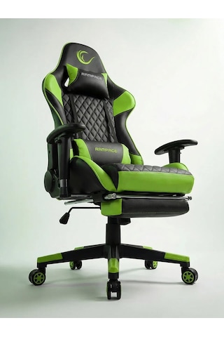 Styles Kl-r61 Yeşil/siyah Gaming Oyuncu Koltuğu Çok Renkli