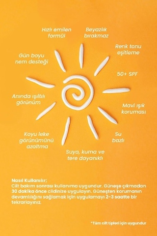 Royues Cilt Tonu Eşitleyici Yenileyici Güneş Kremi Spf50+ Cilt Ba