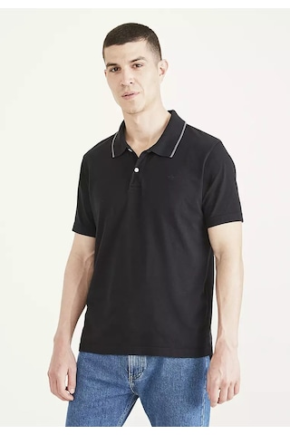 Dockers Erkek Polo Yaka T-shirt 25ya3027-0009 Siyah