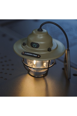 Shinetrip Akülü Kamp Lambası Taşınabilir Hung Işık Açık Çadır Yeşil