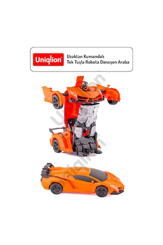 Tek Tuş İle Robot Olan Uzaktan Kumandalı Araba
