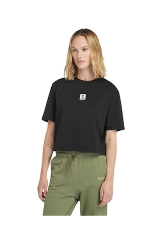 Timberland Short-sleeve Tee Siyah Kadın T-shirt Siyah