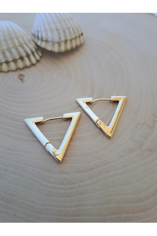 Dali Shop Üçgen Küpe 116213526 Gold