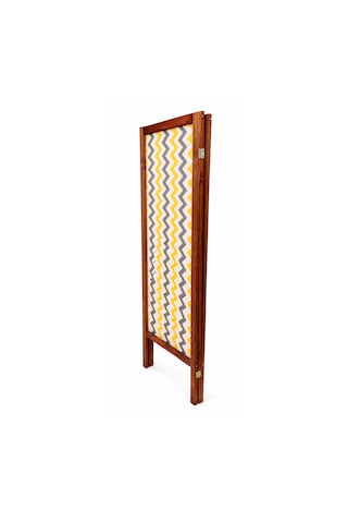 Kumaş Paravan 3 Kanat Seperatör Ahşap Kumaşlı Panel 6053
