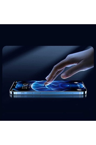 Apple Uyumlu iPhone 12 Pro Max Zore Fit Hard Mat Privacy Cam Ekran Koruyucu