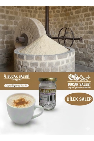 Meşhur Bucak Salebi,dilek Salep,salep 100g Kavanoz,saf Salep