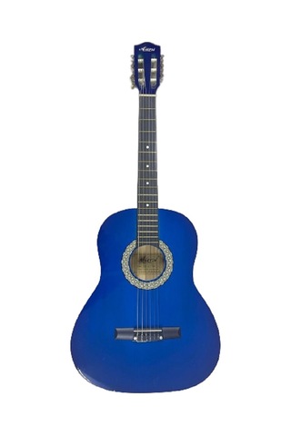 Klasik Gitar 3/4 Boy Mavi Sap Ayarlı Üst Kalite