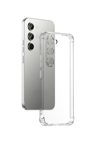 Tecno Spark 40 Pro Kılıf Darbe Önleyici Anti Shock Özellikli Kamera Korumalı 2mm Silikon Omr Şeffaf