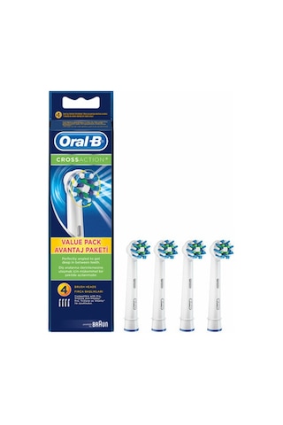Oral-b Crossaction 4 Adet Şarjlı Diş Fırçası Yedek Başlığı Oral-b Crossaction 4 Adet Şarjlı Diş Fırçası Yedek Başlığı