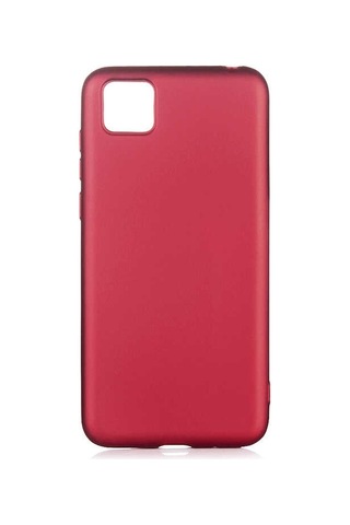 Noktaks - Huawei Uyumlu Huawei Y5p - Kılıf Mat Renkli Esnek Premier Silikon Kapak - Siyah