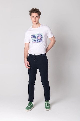 John Frank Travel T-shirt Siyah