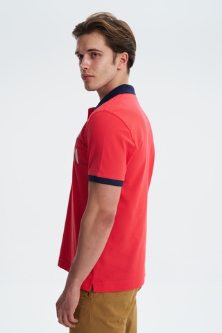 AR-MA Arma Erkek Regular Fit Likralı Pike Polo Yaka Tişört Y27374308601 001