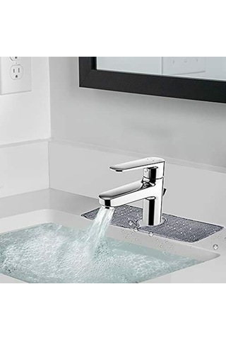 Yaozixa Mutfak Lavabo Fuarçesi Su Sızıntısı Önleyici, 4 Adet, 15x5.3 İnç, Mikrofiber Su Emici Pad, Banyo Ve Araçlarda Kullanım