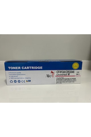 Ak Hp Cf413a/crg046 Kırmızı Uyumlu Toner 2300 Sayfa