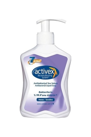 Activex Antibakteriyel Hassas Sıvı Sabun 650 ML + 300 ML x 2