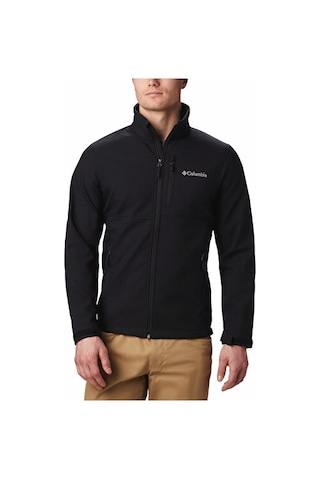 Columbia Ascender Softshell Jacket Erkek Günlük Rüzgarlık 1556534007 Siyah Siyah