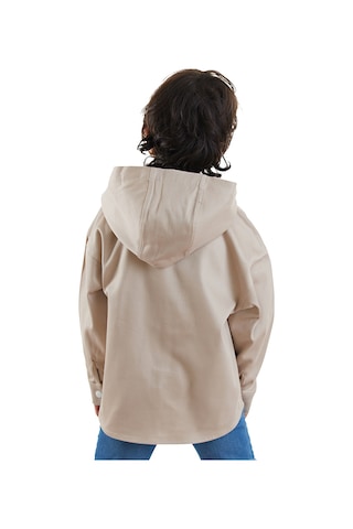 Denokids Dino Oversize Gabardin Erkek Çocuk Gömlek Ceket Renkli