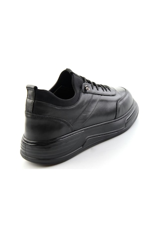 Bambi Siyah Napa Hakiki Deri Erkek Sneaker E01080205543