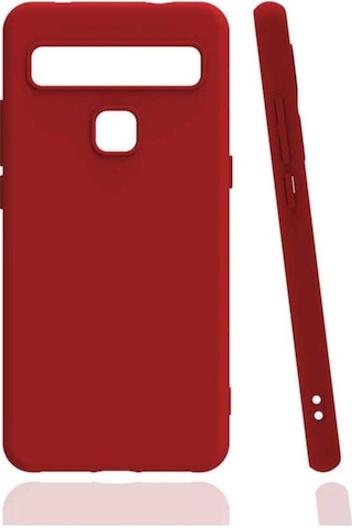 Tcl 10l Kılıf Zore Biye Silikon Kırmızı