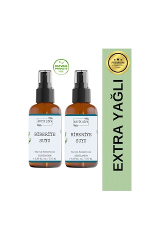 Biberiye Suyu 2 X 100ml - %100 Saf Biberiye Hidrosolü