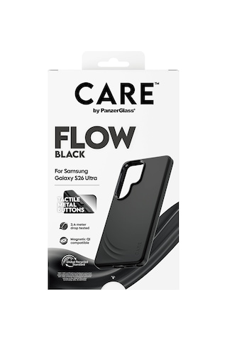 Care By Panzerglass Qi Flow Samsung Uyumlu Galaxy S26 Ultra Siyah Kılıf