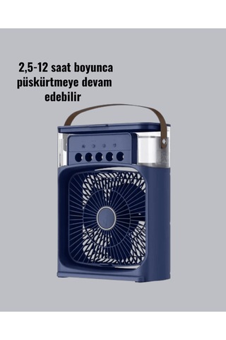 Turbo Fan Teknolojili Sessiz Güçlü Soğutma Fanı