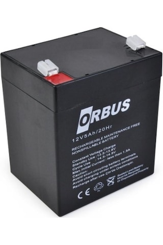 Yamaha Rx135 Kıng Akü, Kuru Tip, Susuz, Orbus 12 V 5 Amp