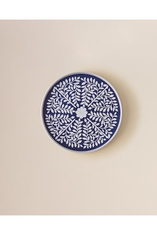 Madame Coco Delit Yuvarlak Örgü Tepsi - Bej/beyaz Teps0000000141 Çok Renkli