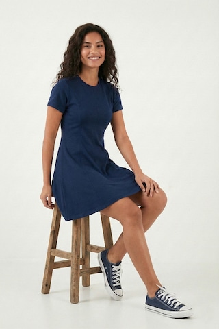 Lela Bayan Elbise 5866342 Lacivert Lacivert
