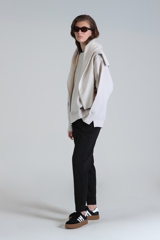 Lufian Porto Kadın Pantolon Siyah Siyah 121190008100100 Siyah