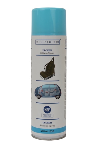 Ulchem Trim Ses Giderici Silikon Sprey 500 ML
