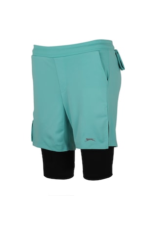 Slazenger SABLE K IN Kadın Taytlı Turkuaz Şort