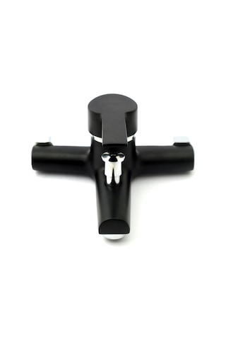 Sardıcı Banyo Bataryası 5 Yıl Banyo Duş Bataryası Siyah