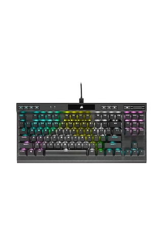 Corsair K70 RGB TKL Cherry MX Red Switch İngilizce Mekanik Oyuncu Klavye