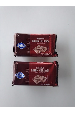 Filiz Kakaolu Tahin Helvası 500 Gr Avantaj Ürün 2 Li Paket