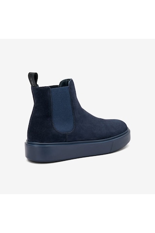 Blu Navy Bot Kadın 41c2 Frau Waxy Chelsea Boot Lacivert