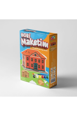 Hobi Eğitim Dünyası Hobi Maketim - Okul Hedmak-02