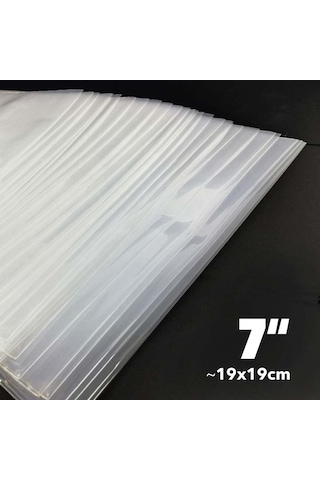 Çıtırtılı Sesler 45'lik 7" Plak Koruma Naylonu 19x19 Cm 25 Adet