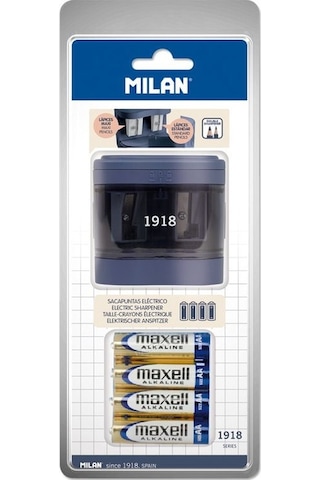 Mılan Bwm10278b 1918 Maxı Elektrikli Mavi Kalemtraş Blıster