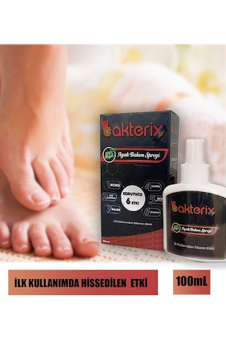 Bakterix Ayak Kokusu ve Mantar Önleyici Sprey 100 ML