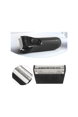 Geeksen Razor 31b Elektrikli Tıraş Makinesi Yedek Başlıkları Tıraş Folyosu Parçaları Braun 3 Serisi/5000 Serisi/6000 Serisi İçin Yedek