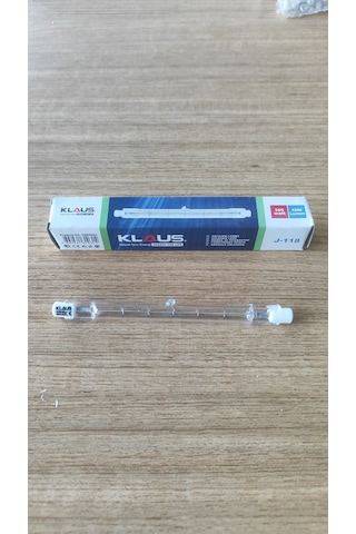 Klaus J-118 300w Halojen Çubuk Ampul 220-240v