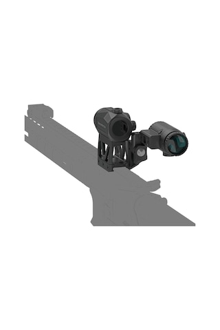 Vector Optics Scrapper 1x25 Mrt Red Dot & Paragon 3x Magnifier Entegre Tek Parça Picatinny Montaj Set