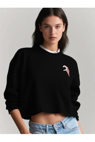 Ogc Kalp Kpmbin Sweatshirt Siyah