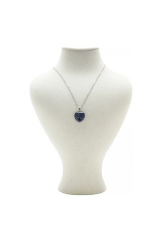 Lapislazuli Doğaltaş Kolye Ve Küpe