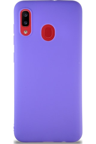 Samsung Galaxy A30 Kilif Soft Premier Renkli Silikon Kapak 490227842